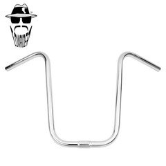 ORIGINAL LOWRIDER 15" Rise U Shape Chrome Handlebar 25.4mm Cruiser/Chopper Bike.