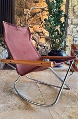 Original Nychair X Canvas Sling Lounge Chair by Takeshi Nii Made in Japan Label