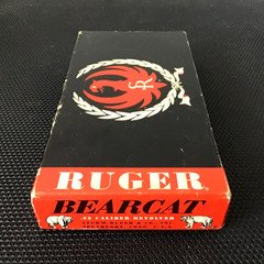 Original Ruger Bearcat .22 Cal. Black & Red Factory Box for 1st Gen. 1958-1970
