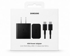 Original Samsung T4511 45W PD 3.0 Super Fast Power Adapter w/ 6 ft. Cable - BOX