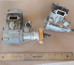 OS MAX BGX-1 GIANT RC Plane Engine (Won't turn over)
