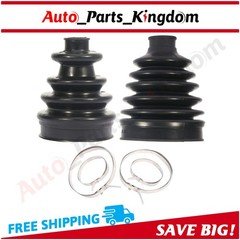 Outer Inner Front CV Axle Boot Kits For 2013-2015 Polaris Ranger XP 900 ATV Pair
