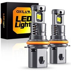 OXILAM 9007 LED Bulbs, 1000% Brighter Ultra-Bright, 3 Min Quick Install, Wire...