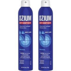 Ozium 8 Oz. Air Sanitizer & Odor Eliminator Pack of 2