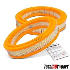 Pair Engine Air Filter for Fiat 128 1971-1973 Yugo GV 1986-1991 GVL 1988-1989
