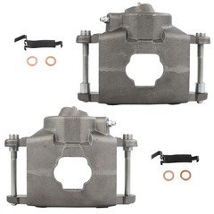 Pair Front Brake Calipers For 1979-86 Cadillac Fleetwood 1979-82 GMC Jimmy RWD