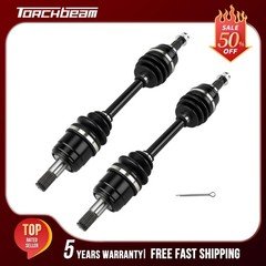 Pair Front CV Axle Shaft Assembly Fits 2007-2013 Honda TRX420FM Rancher 4X4