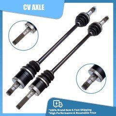 Pair Front Left Right CV Joint Axles For 2013-2015 Can-Am Maverick 1000R 4x4
