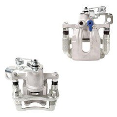 Pair Rear Brake Calipers w/ Bracket For 2011 2012 2013 2014-2016 Hyundai Elantra