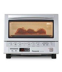 Panasonic FlashXpress Toaster Oven Compact Infrared Cooking Easy Clean Design