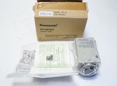 PANASONIC WV-BP334 24V 60Hz 3.5W CCTV Security Camera Computar CS Lens 2.9-8.2mm