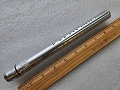 PARABOLIC dust silver tip for DYE UL ULS ultralite barrel -- 14-15" length 685