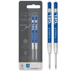 Parker Refill for Parker Retractable Gel Ink Roller Ball Pens, Medium ConicalTip