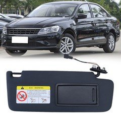 Passenger Side Sun Visor Panel For Volkswagen Jetta 2019-2021 SE 1.4L Black