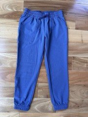 Patagonia Kids Girls Foxglenn Joggers Pants Blue Size S 7-8 Hiking Travel 66691