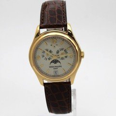 Patek Philippe 39mm Annual Calendar 18K Yellow Gold Automatic Watch 5146J-001
