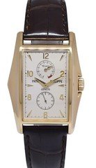 Patek Philippe 5100 Gondolo 18k Yellow Gold Watch 10 Day Power Reserve B/P 5100J