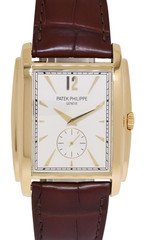 Patek Philippe 5124 Gondolo 18k Yellow Gold Mens Manual Watch 5124J