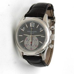 Patek Philippe Annual Calendar Complications Platinum Gray Dial Men Watch 5960P