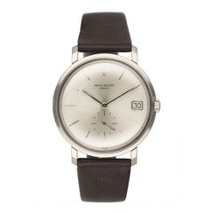 Patek Philippe Calatrava 3445G 18K White Gold Mens Watch