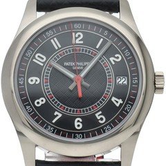 Patek Philippe Calatrava 6007G-010 White Gold 40mm Black Dial Automatic #LPW920