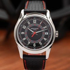 Patek Philippe Calatrava 6007G-010 White Gold Carbon Dial 40mm Full Set 2026 NEW