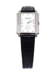 Patek Philippe Gondolo Diamond 18K White Gold Watch 5025G
