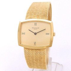 Patek Philippe Vintage Gondolo Yellow Gold Manual Champagne Men's Watch 3528/1J
