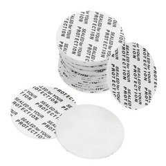 PATIKIL 29mm/1.14" Foam Lid Liner, 100 Pack PS 29 mm (1.14"), White
