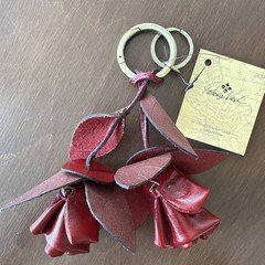 Patricia Nash Laced Rose Bag Charm