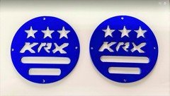 PBR Products Kawasaki KRX 1000 Floor Drains - Made in USA - BLUE
