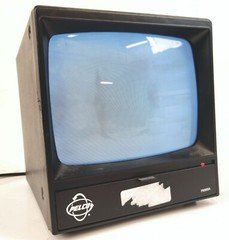Pelco PMM9A Black & White High-Resolution Security Monitor Steel Case 9"