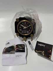 Pendulux- Altimeter Table Clock look like a WWII aircraft instrument READ