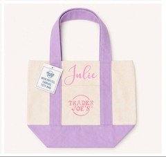 Personalized Trader Joe's mini totes