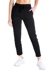 Petite Women's 7/8 On The Go Ankle Pants with Pockets, Stretch Travel Pants, ...
