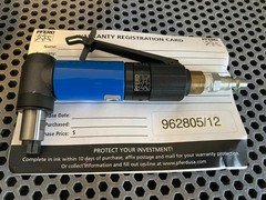 PFERD #90510 AIR ANGLE GRINDER PWS 3/200 DH NEW/UNUSED & 2" COMBIDISC SET #47289