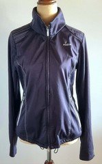 Pikeur Navy Rhinestone Equestrian Riding Jacket Stretch Zip Up Show Jacket 8/10