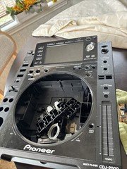 Pioneer CDJ-2000 Plastic  Body Shell Full Bottom And Top With Buttons