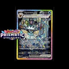 Pokemon Prismatic Evolutions: Choose Your Card! Reverse Holo/Holo EX Full Art NM