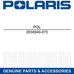 Polaris 2638949-070 Nosepan Wt Black