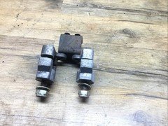 POLARIS Outlaw 50 HANDLEBAR CLAMPS RISERS W Bracket