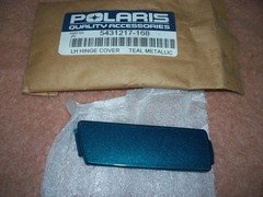 Polaris Snowmobile 1995-1998 Lite DLX LH Hinge Cover Met Teal NEW OE 5431217-168