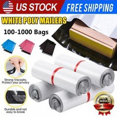 Poly Mailers Shipping Envelopes Mailing Bags 10x13 19x24 Multiple Sizes & Colors