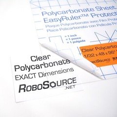 Polycarbonate Clear Plastic Sheet, Choose Thickness & Exact Size/Free Custom Cut