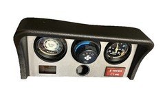 Porsche 924 944 Center Console Gauge Panel Air Fuel Ratio Boost Gauge A/C OEM