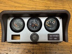 Porsche 924 Instrument Volt Gauge Panel Unit Clock Cover Plastic