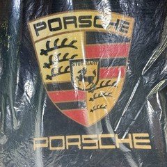 Porsche Logo Embroidered 4pc Floor Mats, Black Set  Brand New
