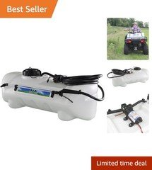 Portable 15-Gallon Spot Sprayer - 1.0GPM, Long  for Effective Weed Control