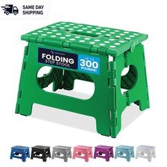 Portable Folding Step Stool - Lightweight Design for Easy Use Around the Home