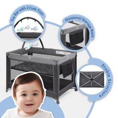 Portable Playpen Foldable Playard for Baby and Toddlers